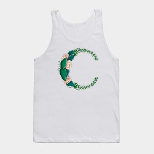 Illustrated letter - C Tank Top